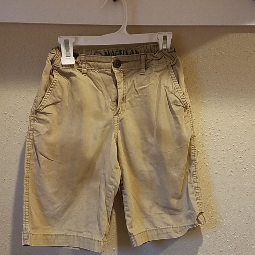 Magellan boys khaki shirts.